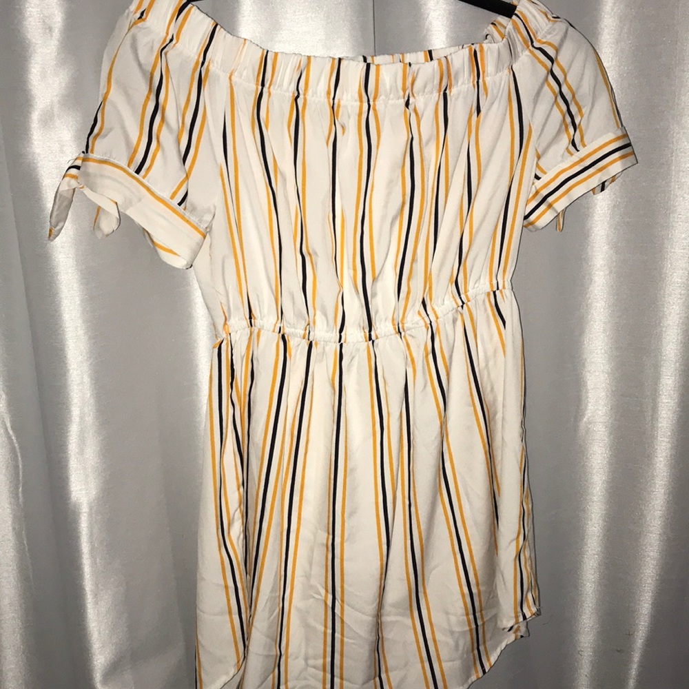 Of the shoulder dress